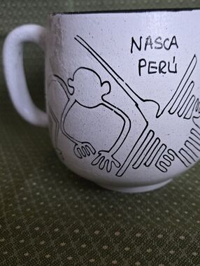 NASCA PERÚ Ceramic Mug with Nazca Line Designs